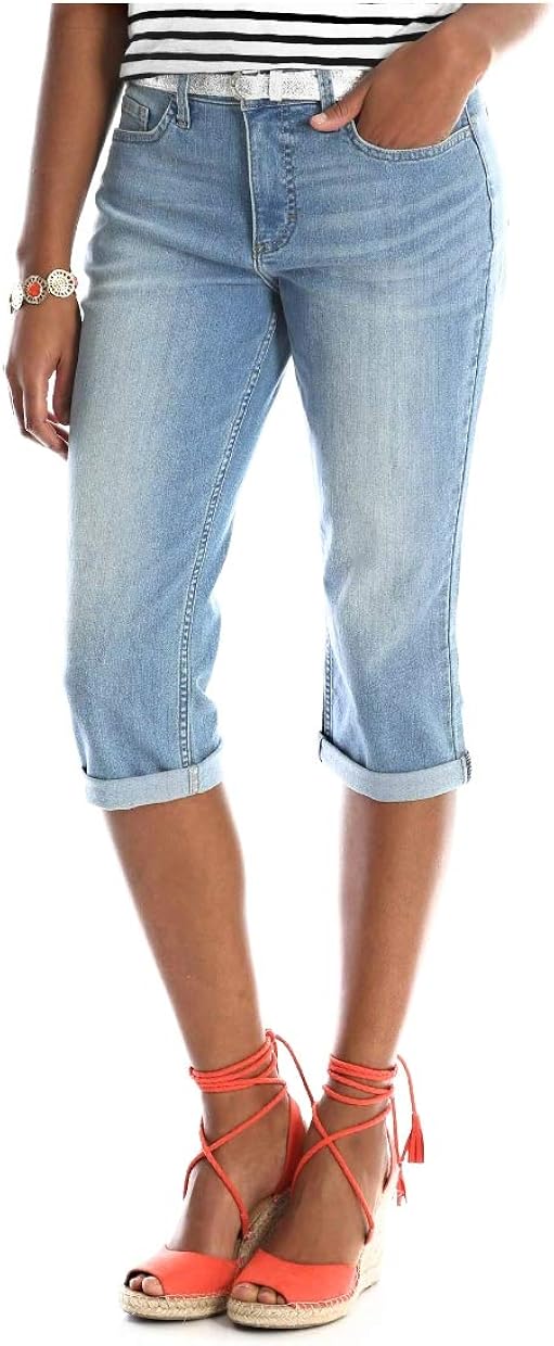 lee rider mid rise capri jeans