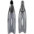Soft Full Pocket Long Blade Fins for Freediving Speafishing | Gara Professional LD Made in Italy by Cressi: Quality Since 1946