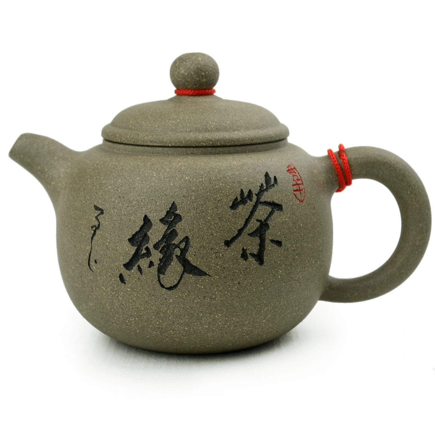 Teapot 7.5oz Chinese Yixing Clay Genuine Handmade Xishi Pots Zisha Bottle-gourd Wine-jar (Xishi changshen)