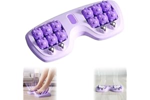 GENERIC 2026 New Portable Double Foot Massage Roller, Plantar Fasciitis Relief, Dual Foot Acupressure Therapy for Stress Relief and Improved Circulation, Reflexology Tool for Home & Office Use