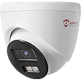 Anpviz 4MP Turret Wired PoE IP Security Camera Outdoor | Smart Dual Light Color Night Vision, AI Human Motion Detection, Built in Mic, 2.8mm Lens, IP67, IPC-D3E43WD-S