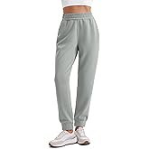 CRZ YOGA SoftAura Sweatpants Women Modal Joggers High Waisted Lounge Travel Casual Sweat Pants with Pockets Cinch Bottom