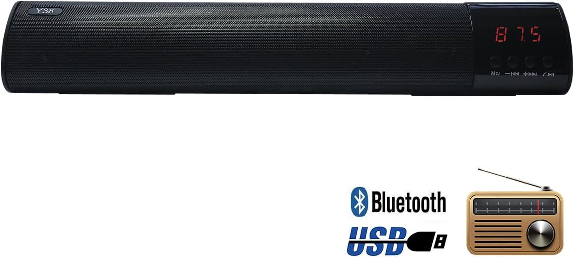 Super bass Wireless Bluetooth Speakers bass .support FM radio with LED display , Perfect Sound Speaker Subwoofers, for Golf, Beach, Shower and Home