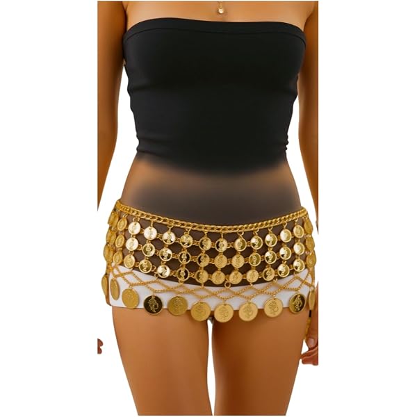 Performance Chiffon Belly Dance Skirt [972254416] - $9.69