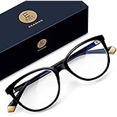 EASY READ Reading Glasses for Women,Cat Eye Computer Blue Light Blocking Readers