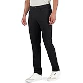 Ben Sherman Men's Performance Golf Pants – Four-Way Stretch, Quick-Dry, Wrinkle-Resistant Casual Pants, Grip Waistband, Onyx, 32 X 30