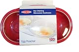 Easy Cook NS606R Microwave Egg Poacher 2 Cup Red view 4
