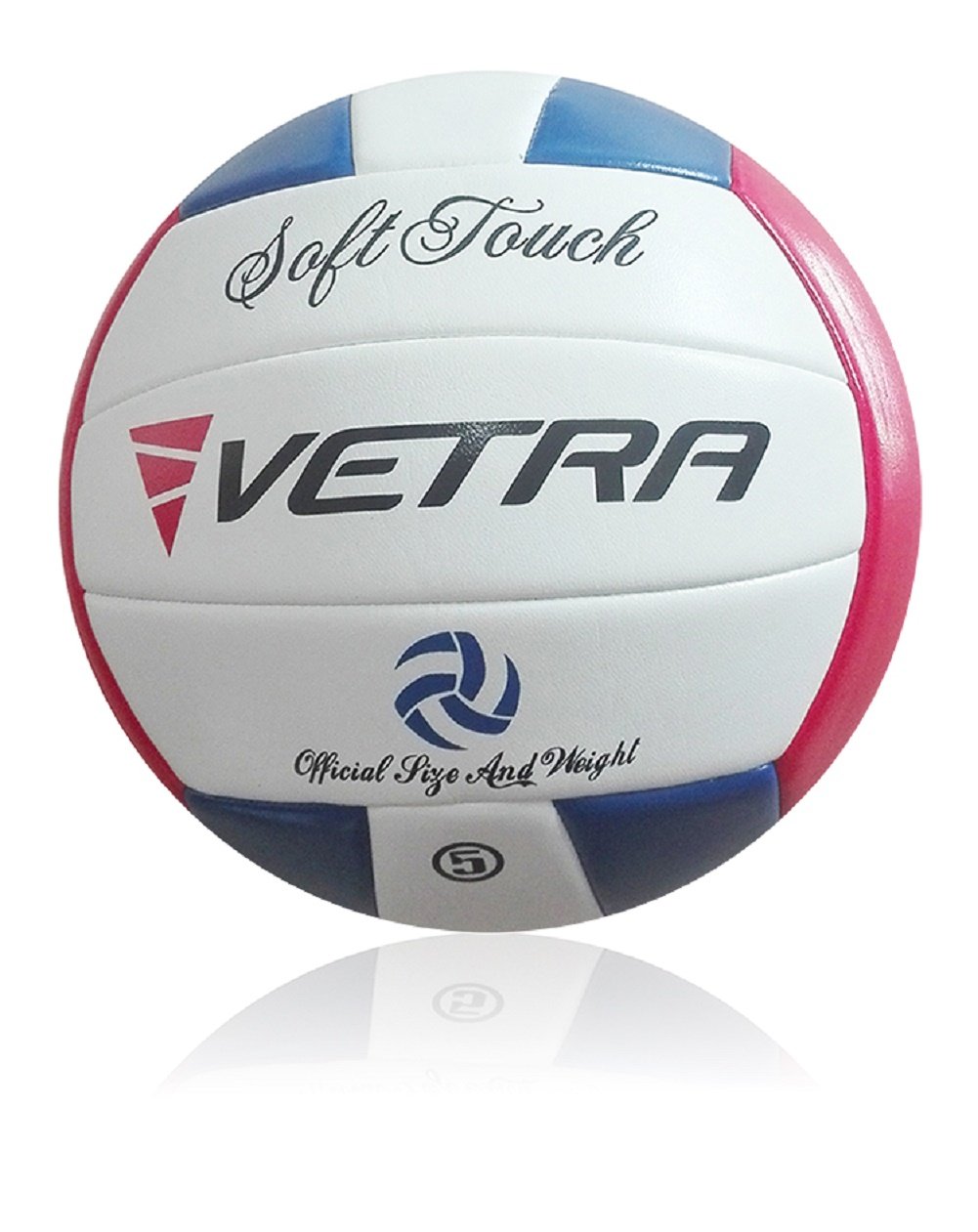 Vetra Volleyball Soft Touch Volley Ball Official Size 5 Outdoor Indoor