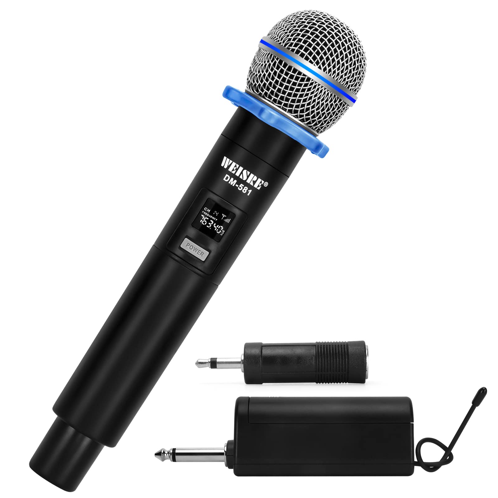 QiCheng&LYS DM-581 Dynamic Vocal Microphone, Professional Unidirectional Handheld Microphone for Stage Karaoke, Vocal Recording(DM-581)…