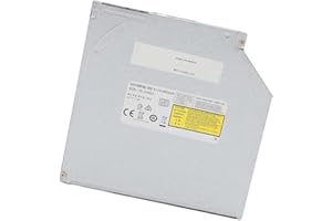 Fabater Internal 9.5mm/12.7mm Slim CD DVD Burner Writer for, 24x CD 8X DVD Laptop PC Optical Drive Device Tray Loading (9.5mm