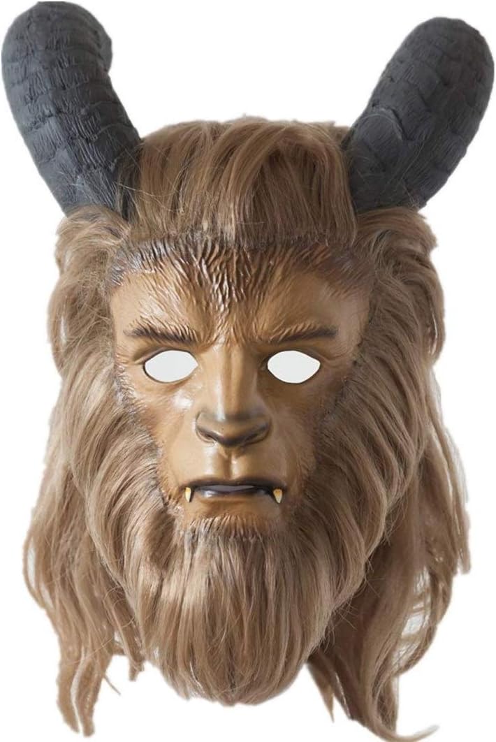 Beauty and the Beast Mask Cosplay Full Head Helmet Adult Costume With