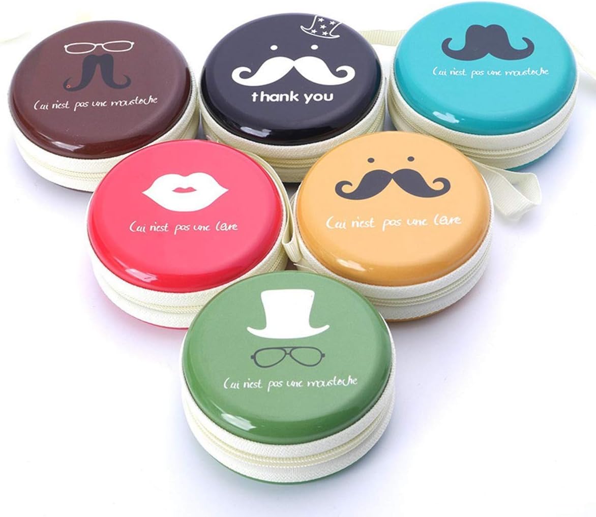 Prithvi Earphone Pouch - Multi Purpose Pocket Storage Case for Earphones,Headphone, Pen Drives, Memory Card, Data Cable (Pack of 1)(Multi cartoon picture)