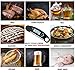 Digital Meat Thermometer- Best Waterproof Instant Read Thermometer with Talking Function, Backlight, Calibration, and Magnet. Super Fast Food Thermometer for Kitchen, Cooking BBQ, Grill!