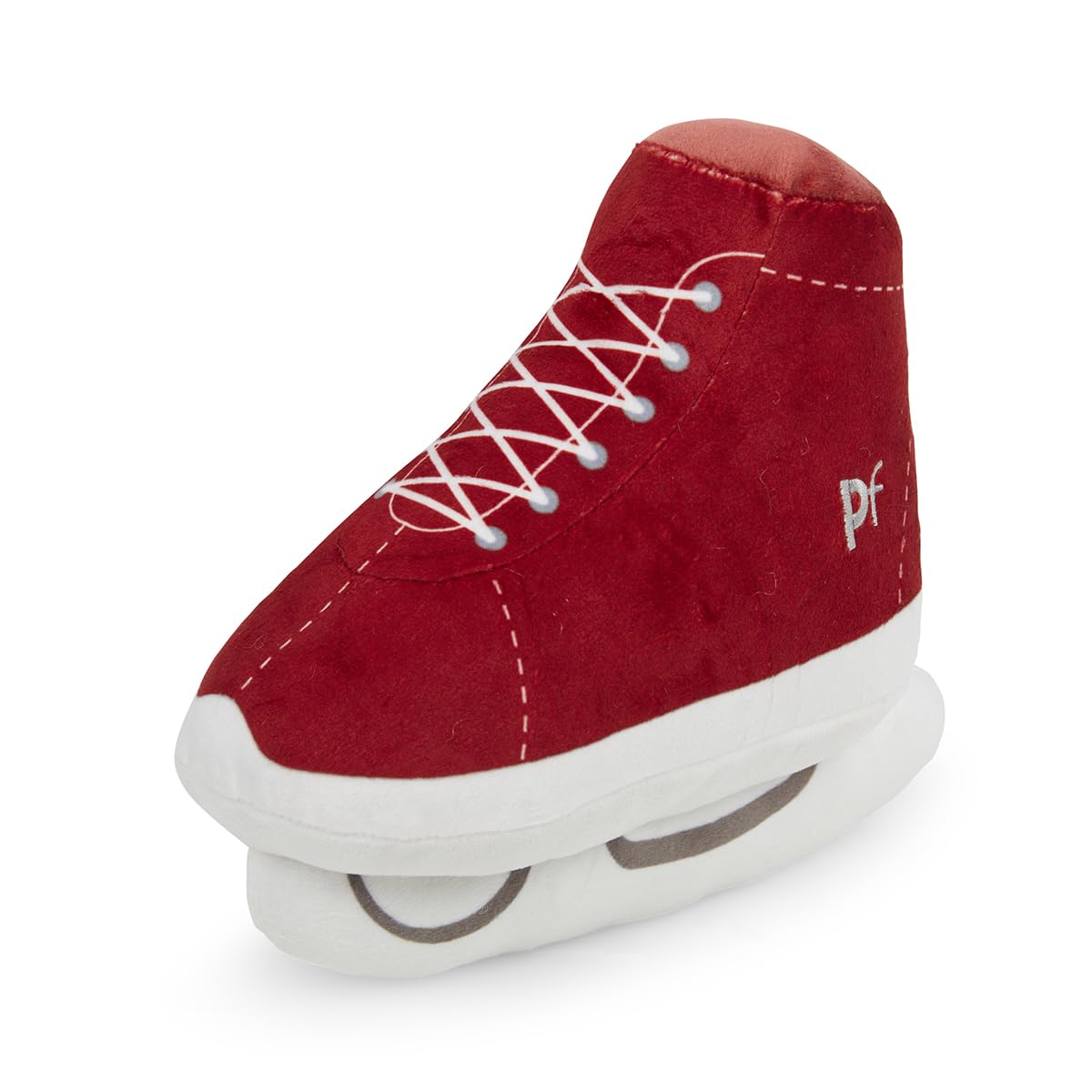 Petface Ivy Ice Skate Plush Dog Toy with Built-In Squeaker