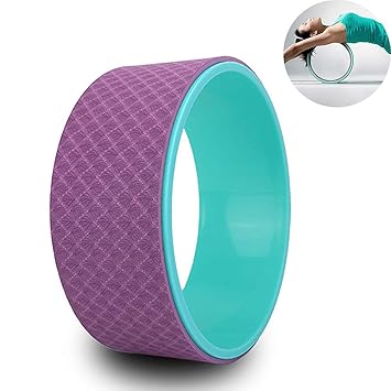 CWDXD Rueda Yoga para Rueda de Yoga 33 cm × 13 cm Rodillo ...
