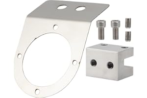 Alpha Rider Watermelon Frame Bracket Angled Mount Billet Aluminum Clamp with Hardware，Watermelon Under Glow Frame Bracket For Universal Truck RV 1pcs