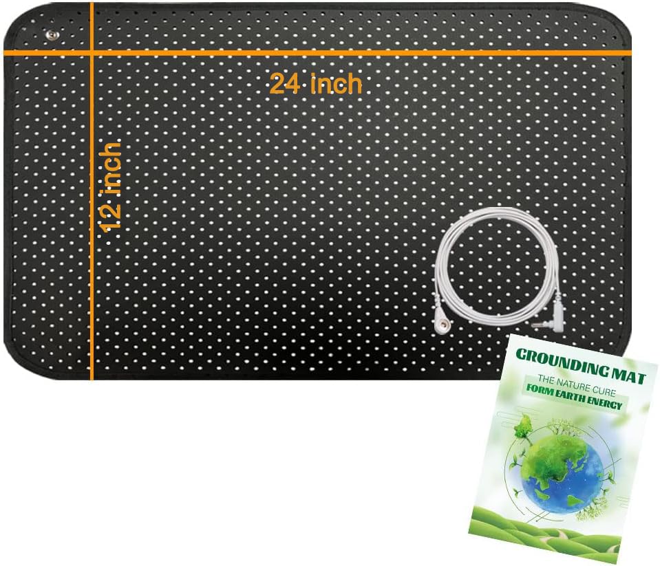 Photo 1 of Grounding Mat for Bed, Breathable, Grounding Pad for Sleep, Grounding Mats for feet, Enhances Sleep Quality, Improves Blood Circulation 12x24IN