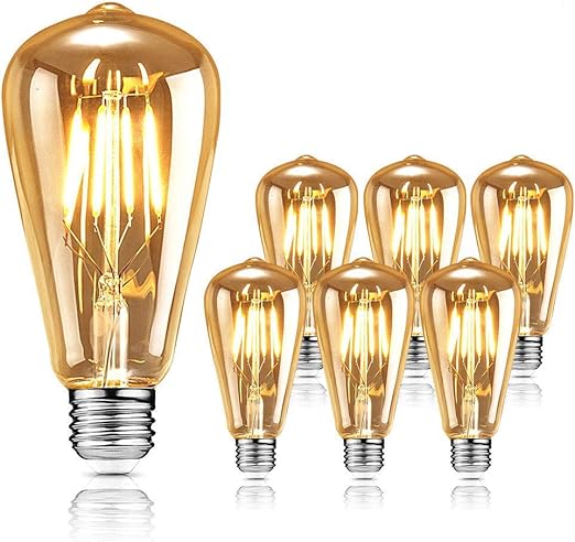 led retro bombilla vintage antigua