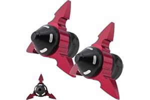 Windance 2pcs Universal Front Wheel Frame Sliders Aluminum Alloy Dart Shape Front Fork Crash Protection Cup for Motorcycles Motocross Moped Scooters Dirt Pit Bikes (Red)