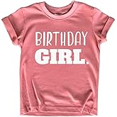 Birthday Girl Shirt Girls Birthday tee Outfit Toddler Baby 1st 2nd 3rd 4th 5th 6th 7th