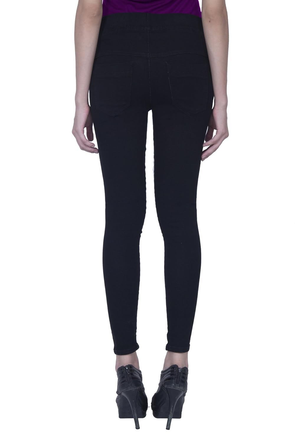 damen mode women stretchable denim jeggings