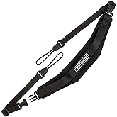 OP/TECH USA Pro Loop Camera Strap (Black) – Professional Camera Neck and Shoulder Strap with Quick Release for DSLR, Mirrorless & Binoculars - Made in USA