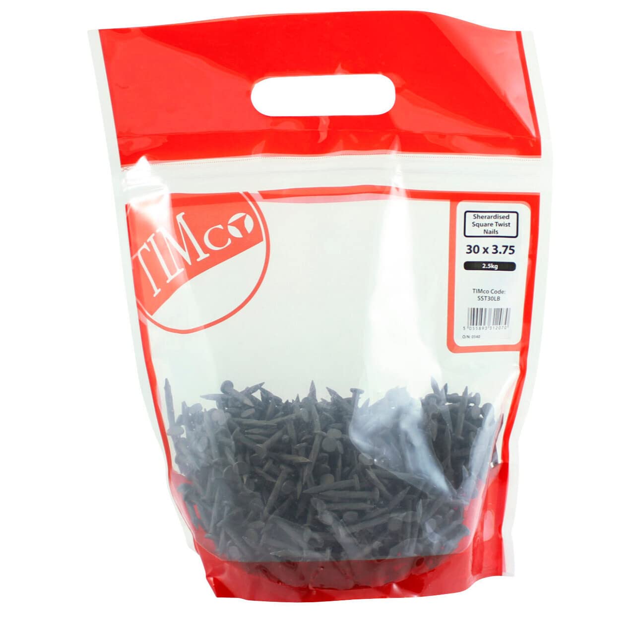 TIMCO Sherardised Square Twisted Nail - 30 x 3.75-2.5kg Bag