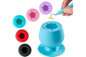 iVyne Cup - Suctioned Vinyl Weeding Scrap Collector and Holder for Weeding Tools for Vinyl - Blue