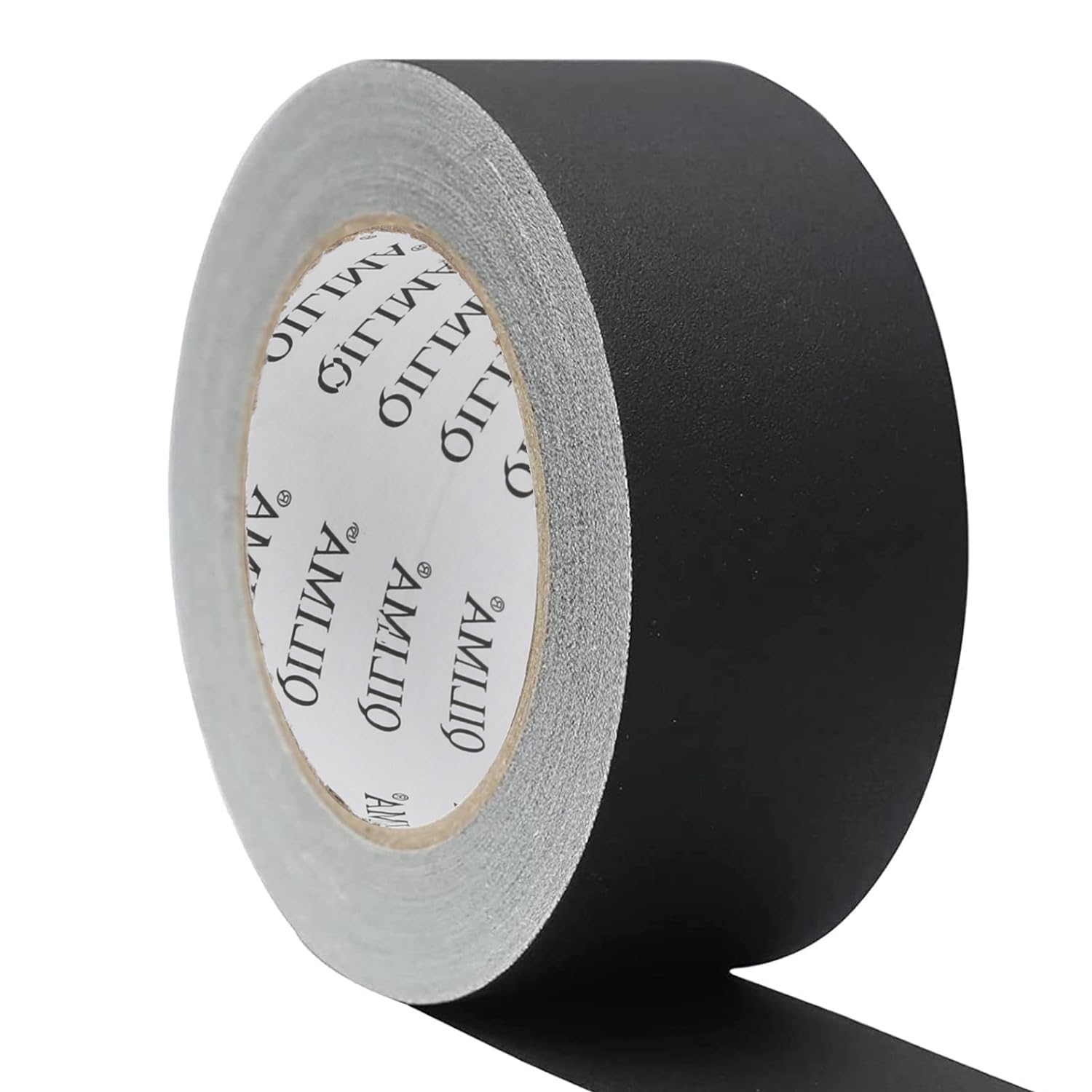 QILIMA Professional Matte Gaffer Tape Black 50mm x 27m Non-Reflective, Easy to Rip Gaffers Tape