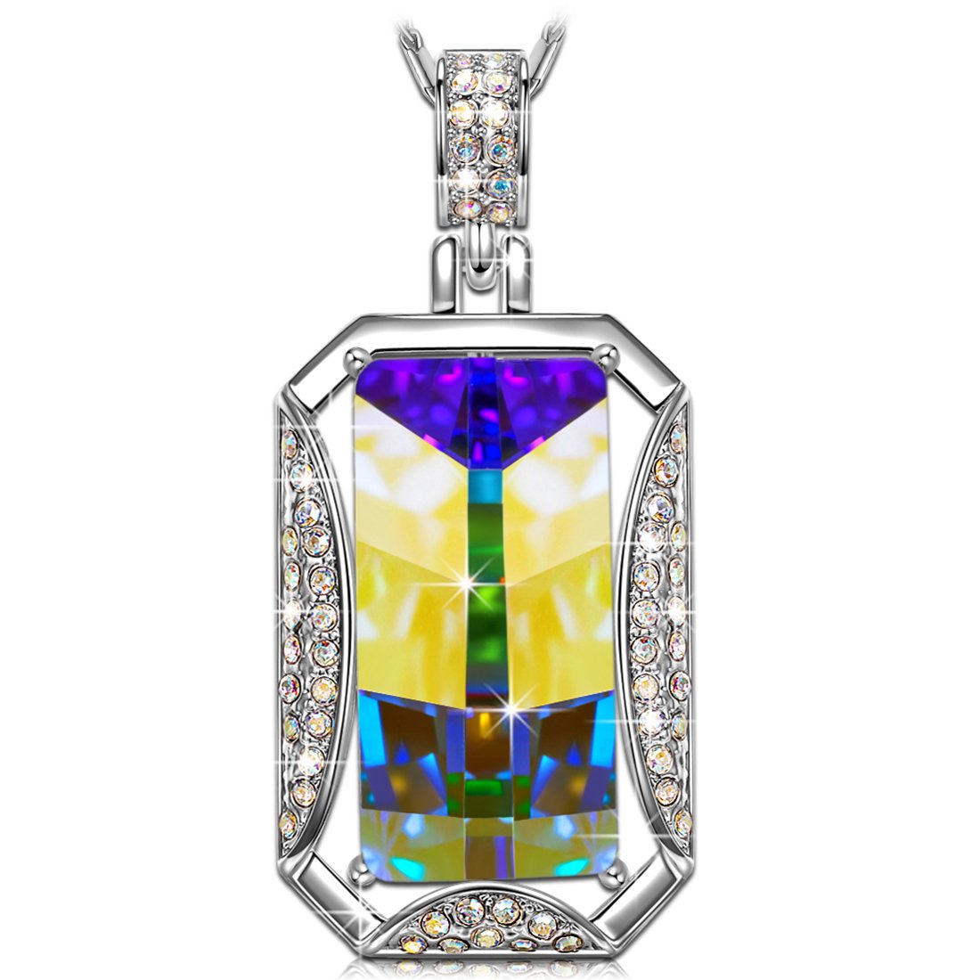 Kate Lynn Necklaces for WomenIridescent Meteors Pendant Necklaces Made