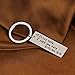 YEEQIN Boyfriend Gifts Drive Safe Keychain I Need You Here With Me Trucker Husband Gift Dad Gift Valentines day