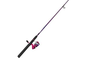 Zebco Splash Junior Spinning Reel and Fishing Rod Combo, 4-Foot 2-Piece Fishing Pole, Size 10 Reel, Changeable Right- or Left-Hand Retrieve, Pre-Spooled with 6-Pound Zebco Line