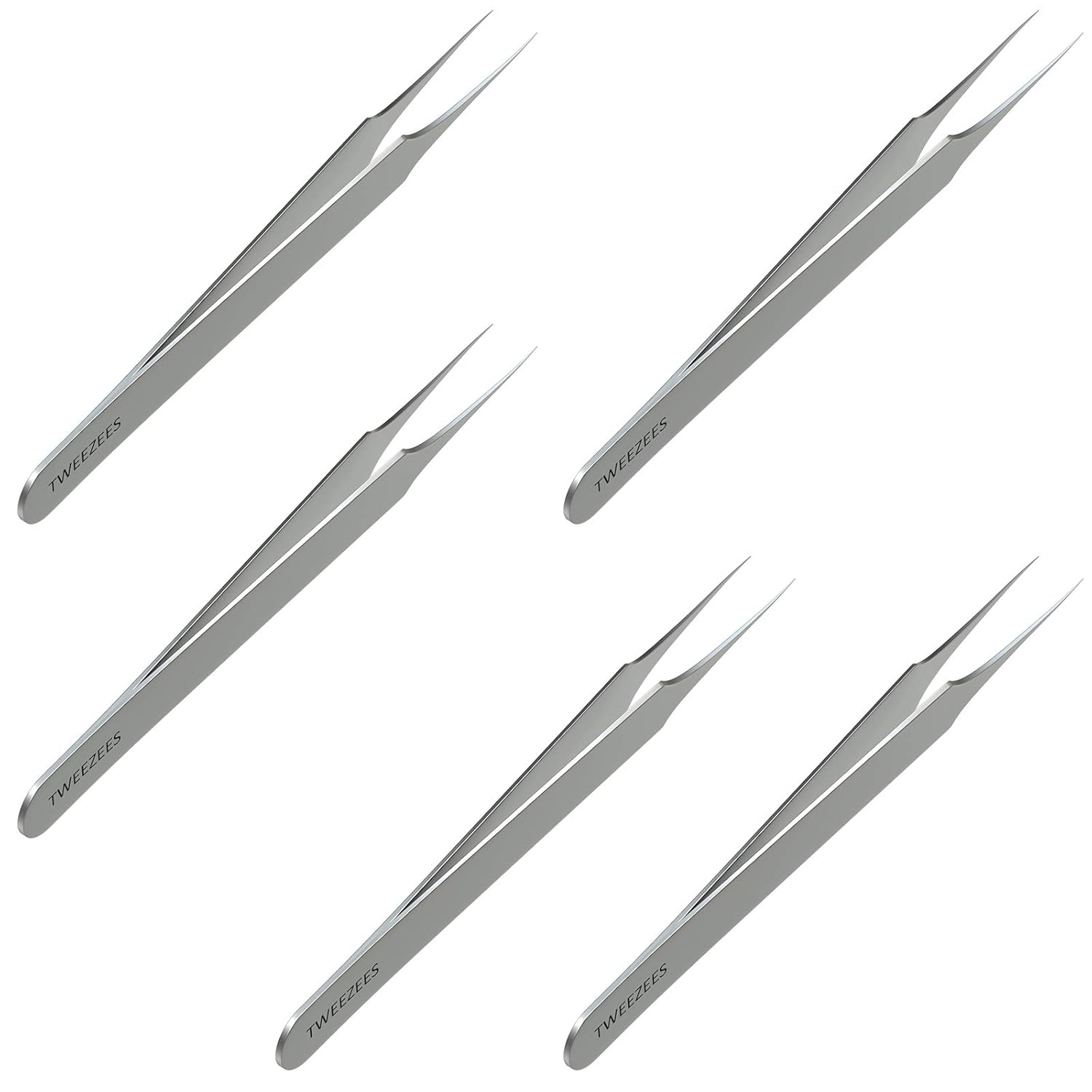 Amazon Com Ingrown Hair Tweezers Pointed Tip 5 Pack
