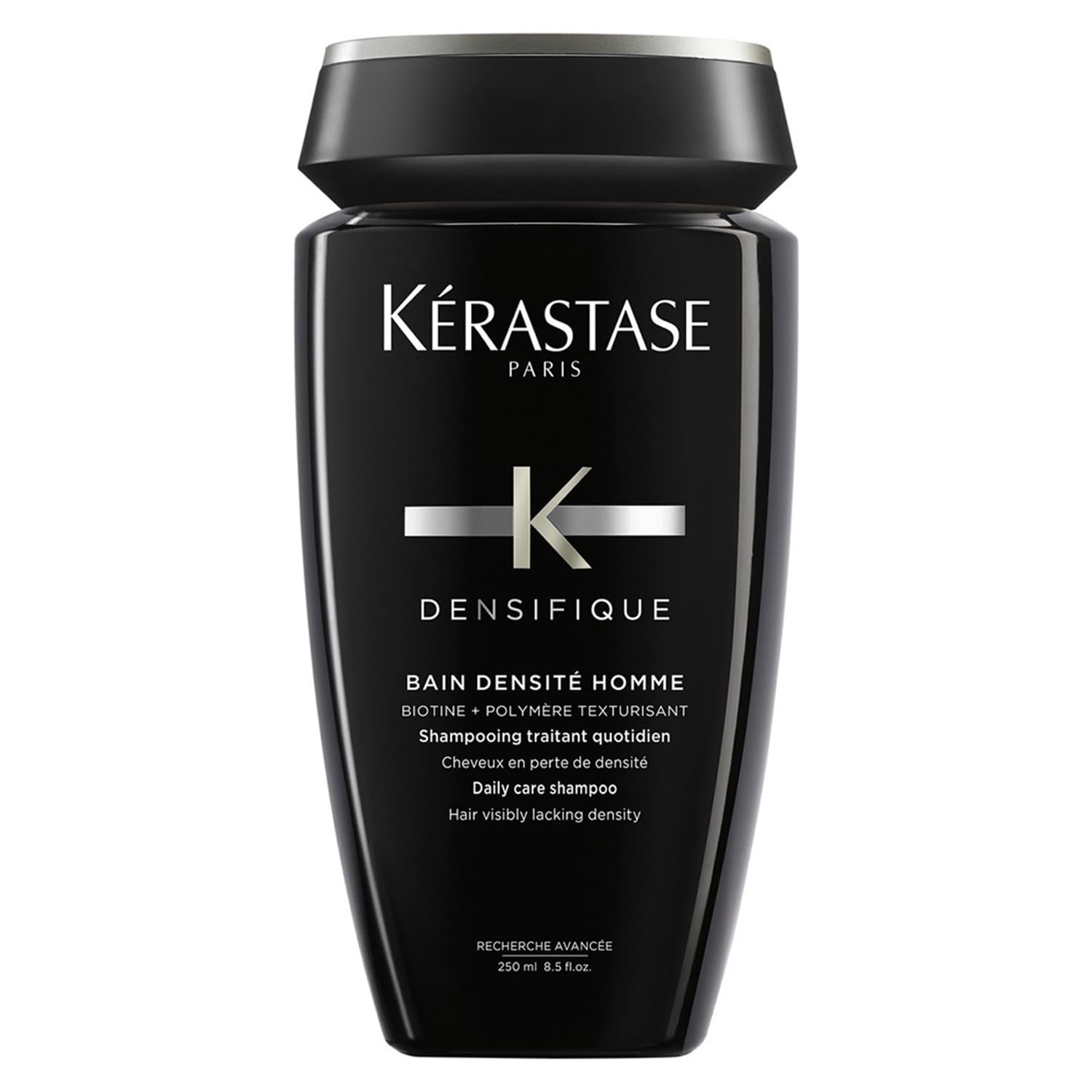 Kérastase Densifique Homme, Thickening & Volumising Shampoo, For Fine Hair, With Biotin & Taurine, Bain Densité, 250ml