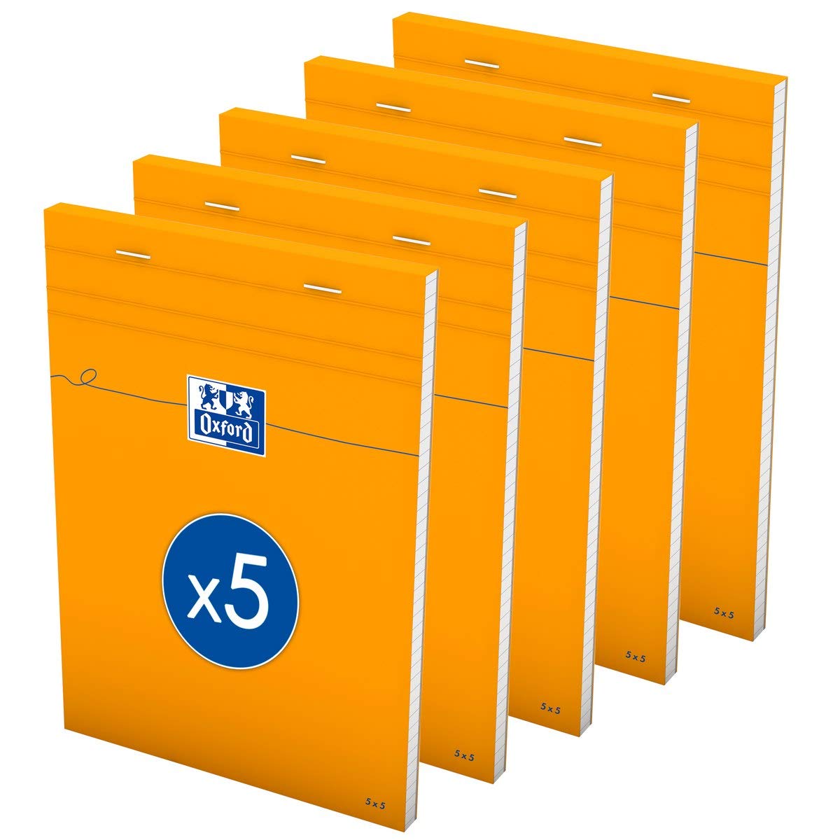 Blocchi punto metallico Everyday Oxford 5 mm 80 fogli A5 100106280 (conf.5)