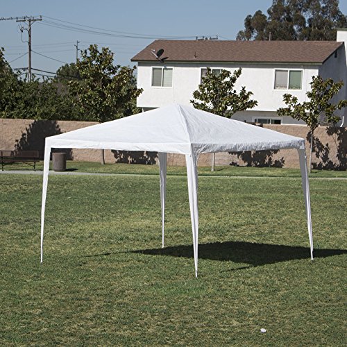 Belleze 10' x 10' feet Commercial Party Tent Gazebo Canopy Event Wedding Outdoor Backyard (White)