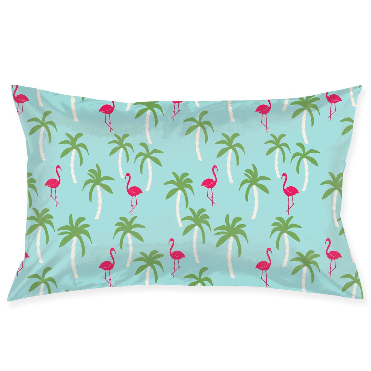 Amazon Com Botanical Tropical Blue Flamingo Bedroom