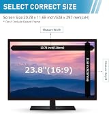 LAMA 23.8 Inch Monitor Screen Protector Anti Blue Light Glare UV Eye Protection view 6