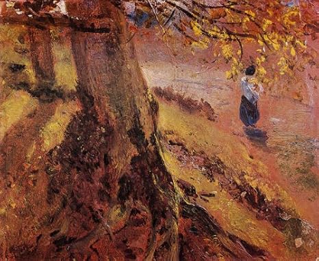 Amazon コンスタブル 樹の幹の習作 プリキャンバス複製画 ポスター仕上げ 6号相当サイズ 置物 オブジェ オンライン通販