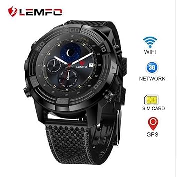 Teléfono de Reloj Inteligente 3G, Genérico LEMFO LEM6 -IIP67 ...