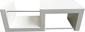 Amazon 福井金属工芸 Zigrack ホワイト 2連 幅39cm 石膏ボード対応