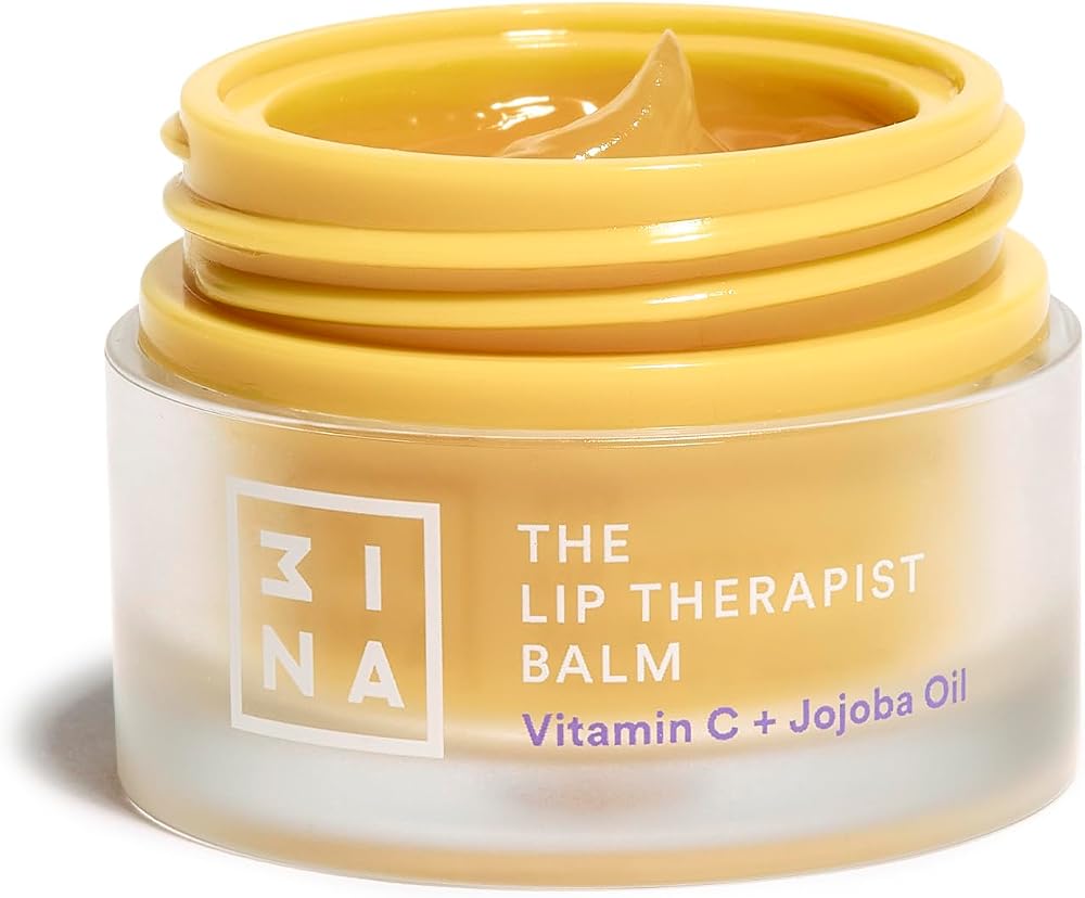 3INA The Lip Therapist Balm Day & Night Lip Mask Vitamin C Jojoba Hydrating