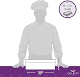 Culpitt 18x14 Inch Cake Board & White Cake Box Combo Silver Fern Drum view 4