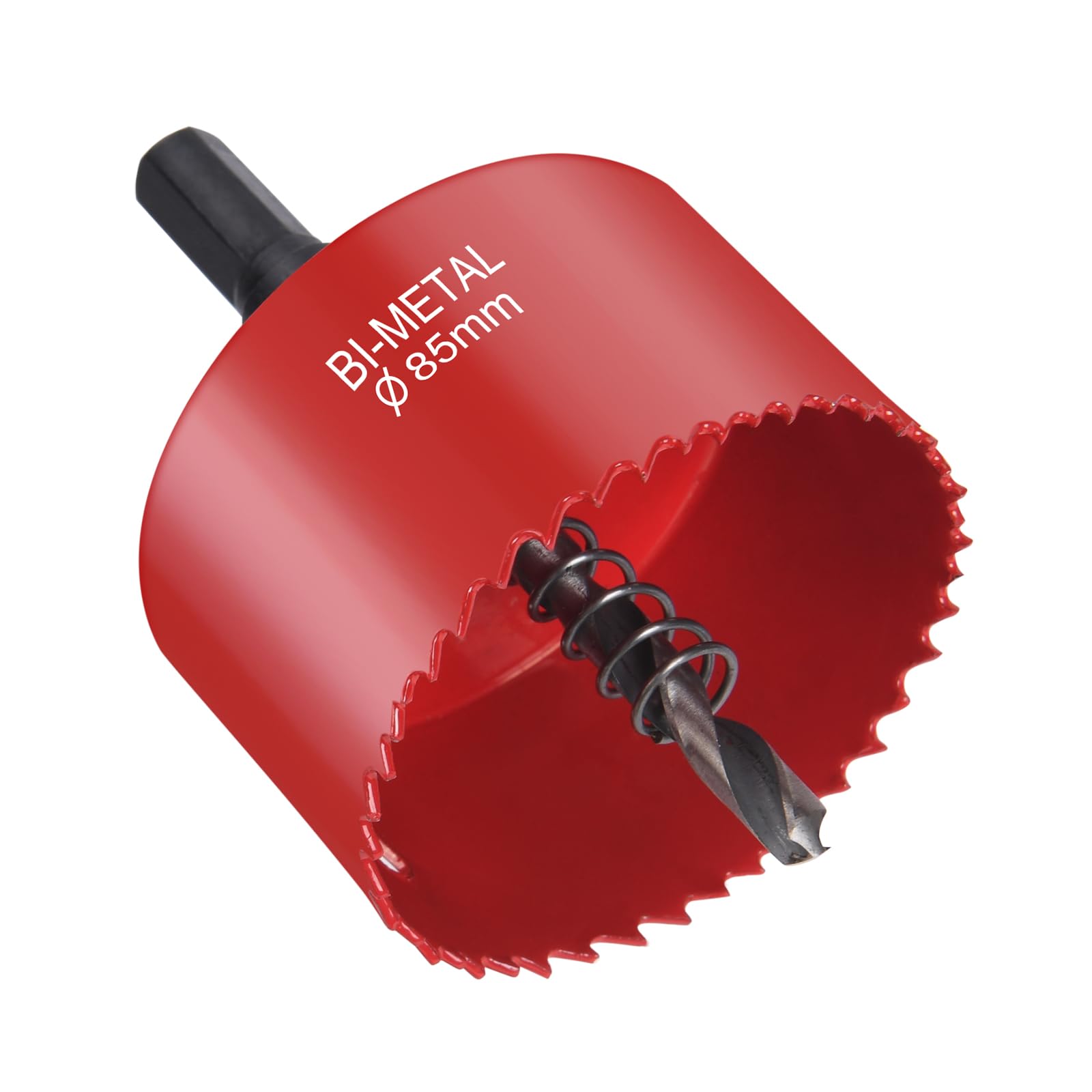 Flintronic Bi-Metal Hole Saw, 85mm Hole Saws Cutter, Smooth Fast Cutting metal hole Cutter, HSS Bi-Metal Drill Bit for Wood, Plastic, Plywood, Drywall, Fiberglass, PVC Board