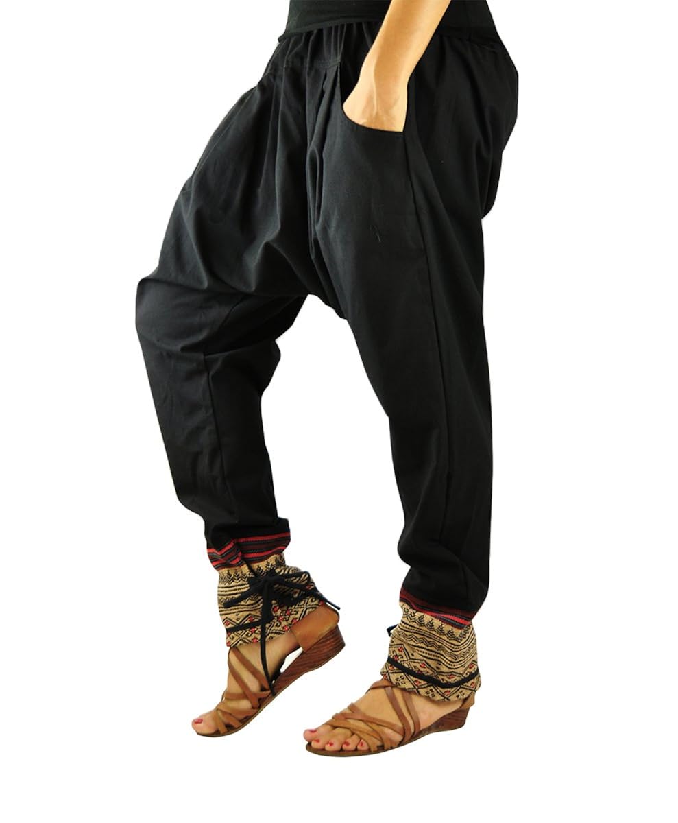 Pantalones cagados mujer hippies Clearance