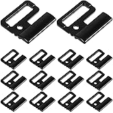 10 Pairs Swimsuit Bra Hooks Plastic Buckles Front Closure Hook & Clasp Fasteners Sew On Clothes Bra Sewing Supplies Black