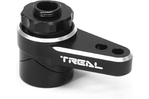 Treal Aluminum 7075 Servo Saver Set 23T for LMT Monster (Black)
