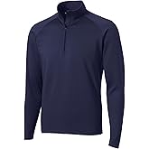 SPORT-TEK Men's Tall Sport Wick Stretch 1/2 Zip Pullover
