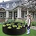 Pannow Raised Garden Bed, Fabric Raised Planting Bed Round Garden Grow Bag for Herb Flower Vegetable Plants (Dia 36” x H 12”, Black)thumb 3