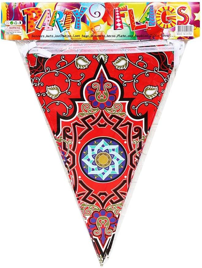 Supicity 2020 Ramadan - Eid Mubarak Letter Banner Decoration Banner Cutouts Eid Mubarak Moon Star Banner